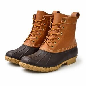 Men\'s L.L.Bean Leather TEK 2.5 Waterproof Insulated Winter Snow Boots 10 s-l400.jpg main image 2